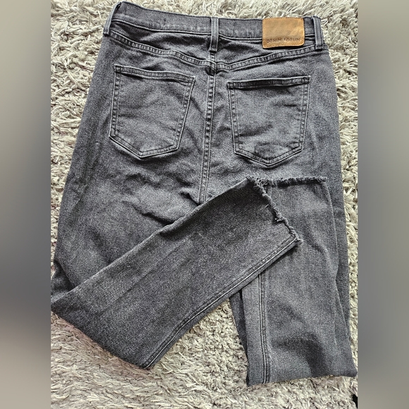 Denim Forum The Yoko High Rise Faded Black High-Rise Jeans - Picture 5 of 6